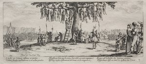 Die großen Leiden des Krieges: Die Hinrichtung von Jacques Callot