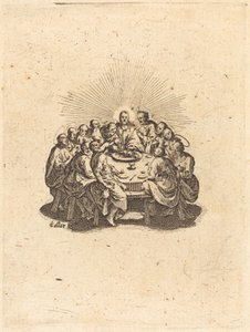 Das letzte Abendmahl von Jacques Callot