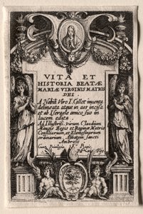 Das Leben der Jungfrau Maria: Frontispiz von Jacques Callot