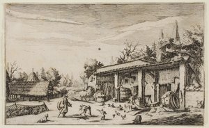 Der kleine Bauernhof von Jacques Callot