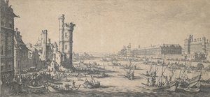 Der Louvre von Jacques Callot