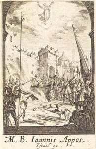 Das Martyrium des Heiligen Johannes des Evangelisten von Jacques Callot