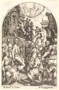 Das Martyrium des Heiligen Petrus von Jacques Callot