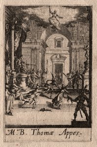 Das Martyrium der Apostel: St. Thomas