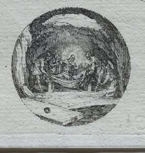 Die Geheimnisse der Passion: Die Grablegung von Jacques Callot