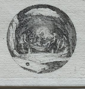 Die Geheimnisse der Passion: Die Grablegung von Jacques Callot