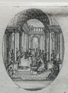 Die Geheimnisse der Passion: Die Darstellung im Tempel von Jacques Callot