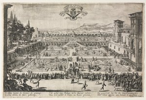Die Palastgärten in Nancy