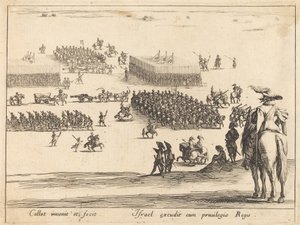 Die Überprüfung, ca. 1627-1628 von Jacques Callot