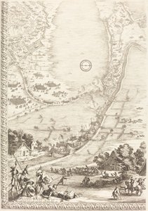 Die Belagerung von Breda [Tafel 4 von 6] von Jacques Callot