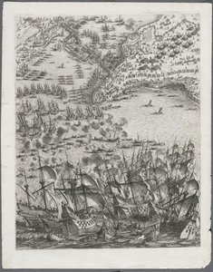 Die Belagerung von La Rochelle: Platte 11, 1628-1630 von Jacques Callot