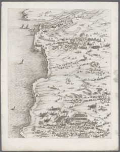 Die Belagerung von La Rochelle: Platte 5, 1628-1630 von Jacques Callot
