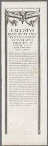Die Belagerung von La Rochelle: Platte 8 von Jacques Callot