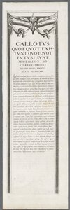Die Belagerung von La Rochelle: Platte 8 von Jacques Callot