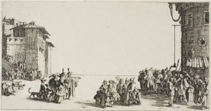 Der Sklavenmarkt von Jacques Callot