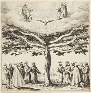 Der Baum des heiligen Franziskus von Jacques Callot