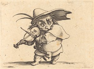 Der Geigenspieler von Jacques Callot