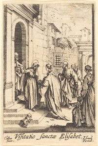 Die Heimsuchung, um oder nach 1630 von Jacques Callot