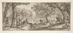 Die große Jagd von Jacques Callot