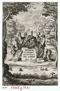 Titelseite zur Sacra Cosmologia von Jacques Callot