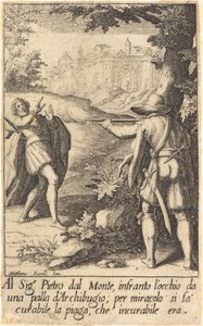 Pietro dal Monte von Jacques Callot after Matteo Rosselli