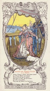 Maria Stuart nimmt Abschied von Frankreich und kehrt nach Schottland zurück nach dem Tod ihres Mannes, König Franz II. von Frankreich