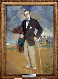 Ganzkörperporträt von Igor Stravinsky (1882-1971) Komponist von Jacques Emile Blanche