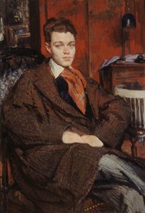 Porträt von René Crevel 1900-1935, 1928 von Jacques Emile Blanche