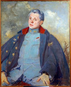 Porträt des französischen Politikers Joseph Paul Boncour (Paul-Boncour) (1873-1972) als Offizier