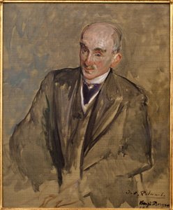 Studie für das Porträt von Henri Bergson (1859-1941). Gemälde von Jacques Emile Blanche (1861-1942) von Jacques Emile Blanche