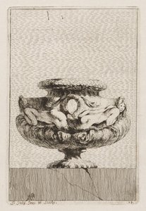 Suite von Vasen: Platte 13, 1746 von Jacques Francois Joseph Saly