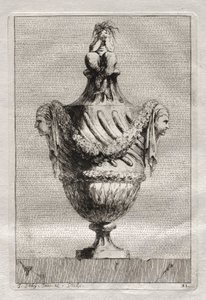 Suite von Vasen: Platte 21, 1746 von Jacques Francois Joseph Saly