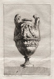Suite von Vasen: Platte 27, 1746 von Jacques Francois Joseph Saly