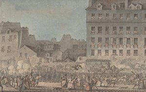 Ludwig XVI. betritt Paris, 6. Oktober 1789, 1789