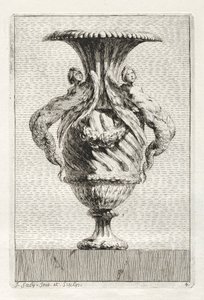 Vasenserie: Tafel 4 von Jacques François Saly