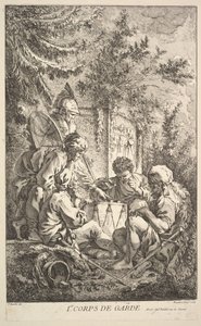 Erster Wachraum, ca. 1754