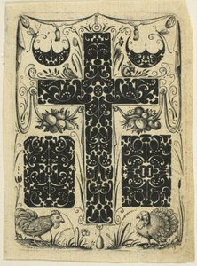 Ornamentale Platte III von Jacques Hurtu