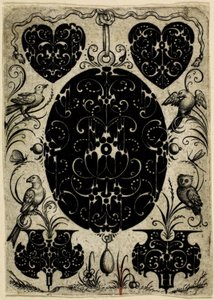 Ornamentale Platte V von Jacques Hurtu