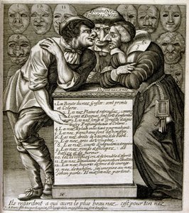 Ausgabe von Fabeln von Jean de La Fontaine (Gravur)