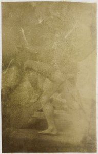 Studie eines männlichen Aktmodells im Atelier von Jacques de Lalaing