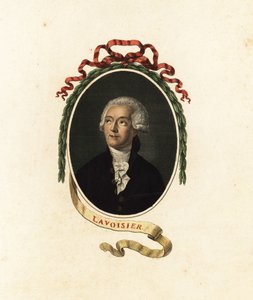Antoine Lavoisier, französischer Chemiker, Ökonom und Adliger von Jacques Louis (after) David