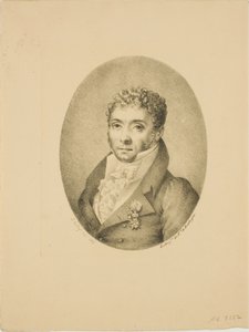 Porträt eines Mannes von Jacques Louis Constant Le Cerf