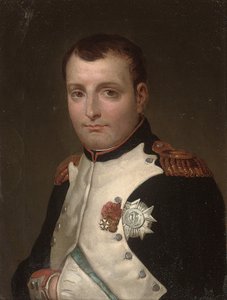 Detail von Napoleon in seinem Arbeitszimmer im Tuilerienpalast