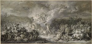 Les Combats de Diomède von Jacques Louis David