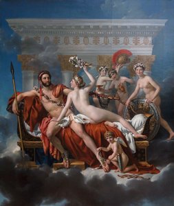 Mars désarmé par Vénus von Jacques Louis David