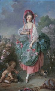 Mademoiselle Guimard als Terpsichore von Jacques Louis David