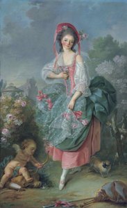 Mademoiselle Guimard als Terpsichore von Jacques Louis David