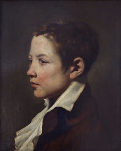 Porträt eines jungen Jungen von Jacques Louis David