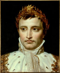 Porträt von Kaiser Napoleon I. (1769-1821) von Jacques Louis David