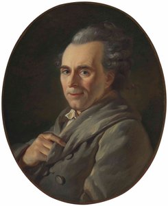Porträt von Michel-Jean Sedaine von Jacques Louis David